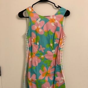 Lilly Pulitzer Delia Shorely Blue Mojo Shift Dress
